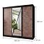Schrank Vena 250 Schwarz + Art Deco,2