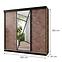 Schrank Vena 250 Eiche Craft Golden + Art Deco,2