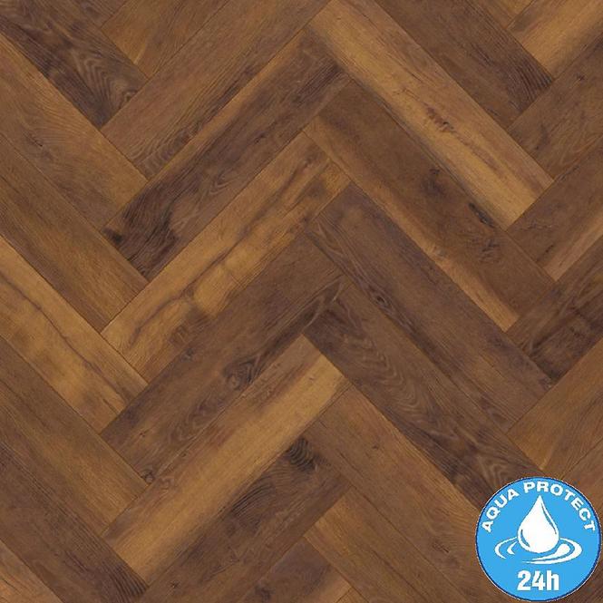 Laminatboden Eiche Hrast Laguna 8mm AC5 Herringbone K411