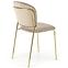 Stuhl K499 Beige/Gold,3