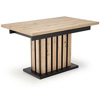 Tisch Lamello 80x130 platte – eiche artisan/schwarz