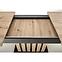 Tisch Lamello 80x130 platte – eiche artisan/schwarz,10