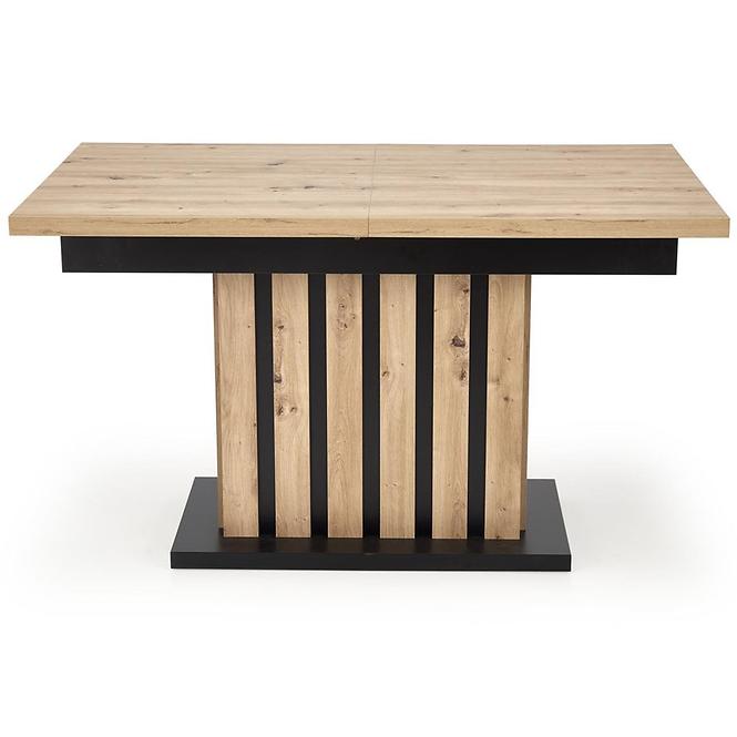 Tisch Lamello 80x130 platte – eiche artisan/schwarz