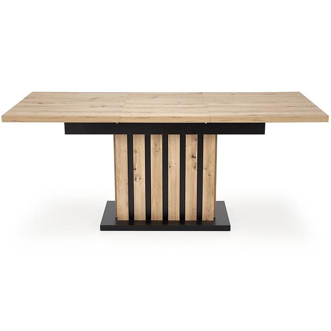 Tisch Lamello 80x130 platte – eiche artisan/schwarz