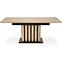 Tisch Lamello 80x130 platte – eiche artisan/schwarz,5