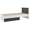 Bett Torino 90+Rahmen Flx 11 Weiß/grafit,3