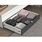 Bett Torino 90+Rahmen Flx 11 Weiß/grafit,7