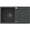 Spüle Forte 111 New 770x440x185 schwarz