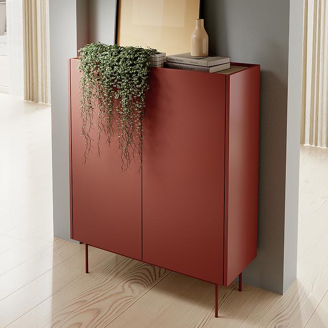 Kommode Color KD-97 ceramic red