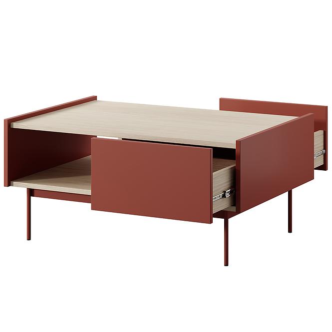 Couchtisch Color L-97 Ceramic Red