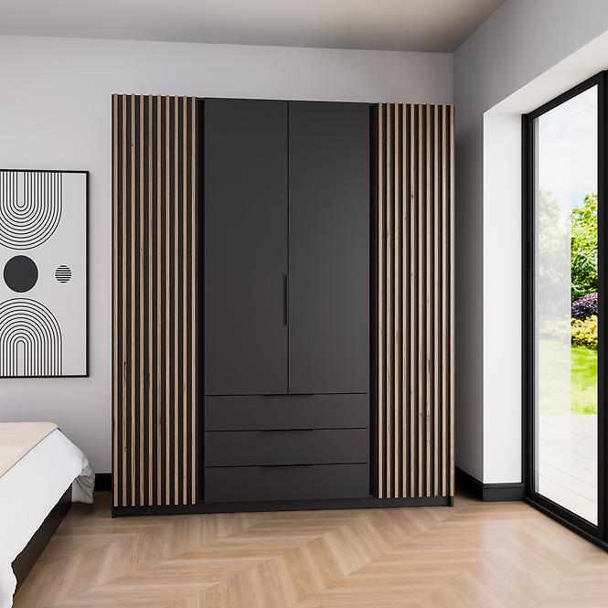Schrank Kaja BL/BL-EV 2 LAM 2F 3S