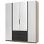Schrank Kaja EV/BL 4 Spiegel 3S