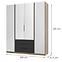 Schrank Kaja EV/BL 4 Spiegel 3S,2