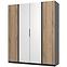 Schrank Kaja BL/EV 2F 2 Spiegel
