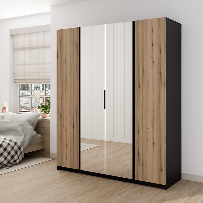 Schrank Kaja BL/EV 2F 2 Spiegel