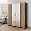 Schrank Kaja BL/EV 2F 2 Spiegel,6