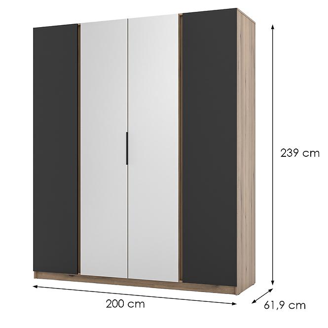 Schrank Kaja EV/BL 2F 2 Spiegel