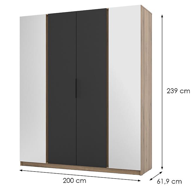 Schrank Kaja EV/BL 2 Spiegel 2F