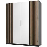 Schrank Kaja BL/EV-BL 2LAM 2 Spiegel