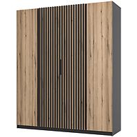 Schrank Kaja BL/EV-BL 2F 2LAM