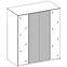 Schrank Kaja EV/BL-EV 2 Spiegel 2LAM,3