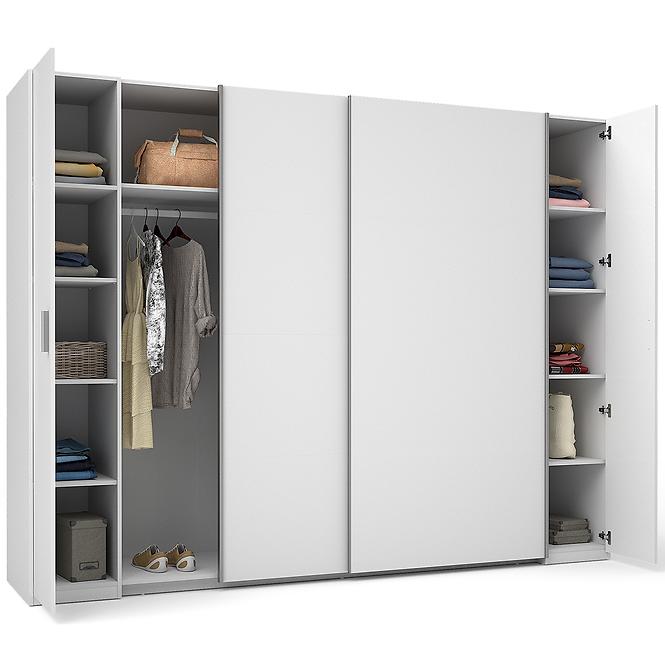 Schrank Store 2D+2D II20-B Weiß