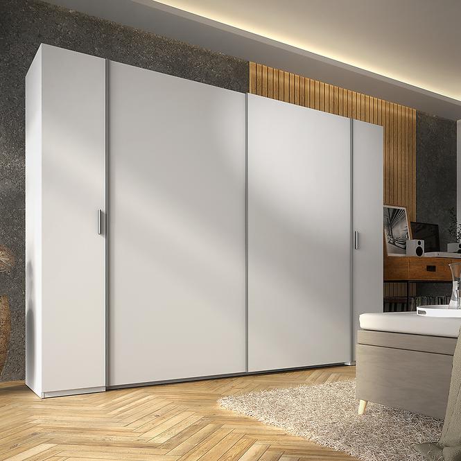 Schrank Store 2D+2D II20-B Weiß