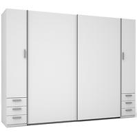 Schrank Store 2D+2D II21-B Weiß
