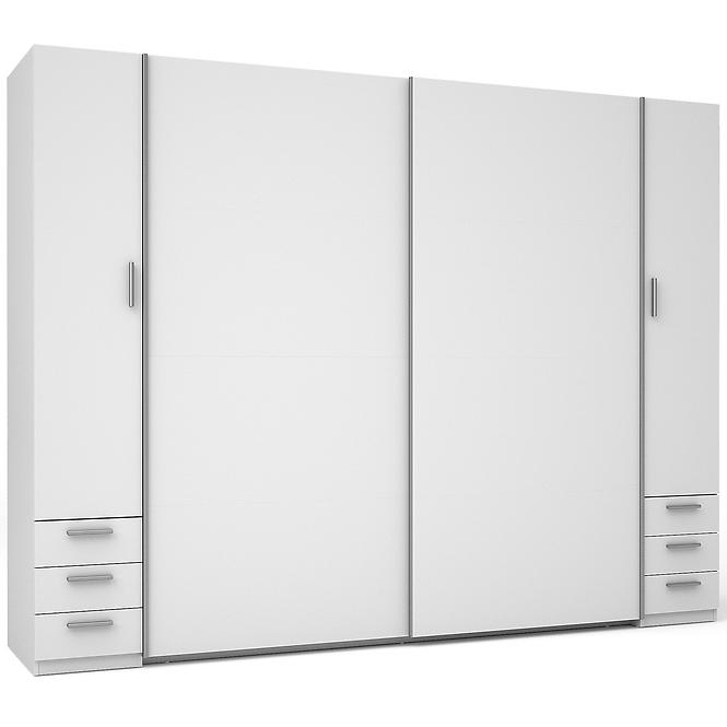 Schrank Store 2D+2D II21-B Weiß