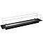 Biokaminbrenner 1000 Schwarz Matt mit Glas,2