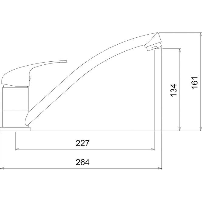 Spültischarmatur Titania Neon 93091