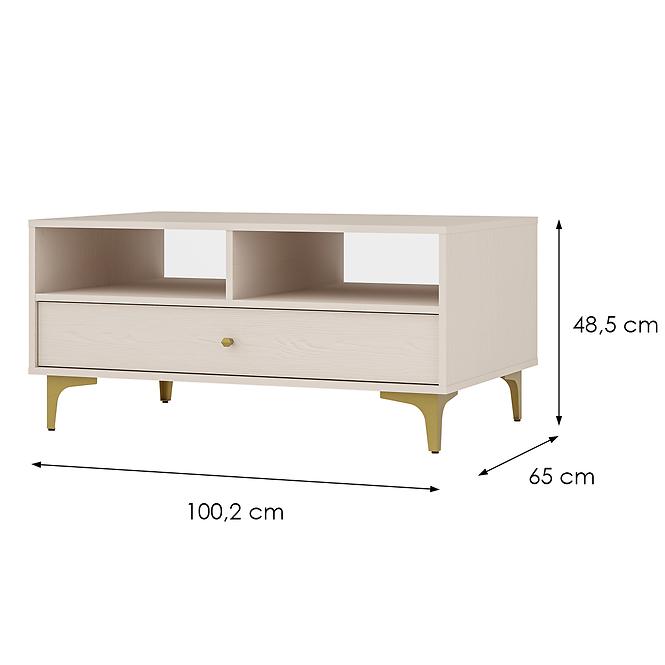 Couchtisch Tokyo 1 1S  Sandbeige 201,4