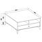 Couchtisch Tokyo 1 1S Schwarzer Graphit 201,6