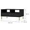 Couchtisch Tokyo 2 1S Schwarzer Graphit 201,2