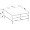 Couchtisch Tokyo 2 1S Schwarzer Graphit 201,6