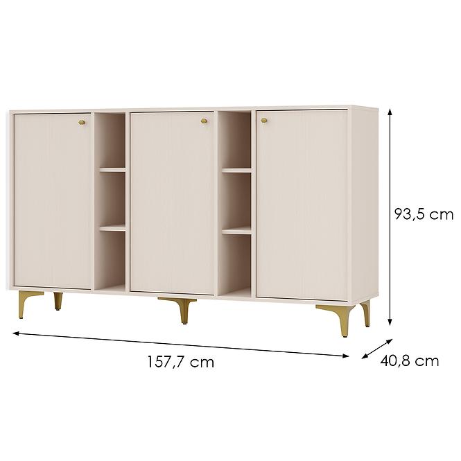 Kommode Tokyo 1  3D Sandbeige 823