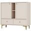 Kommode Tokyo 1  2F 2S Sandbeige 825z