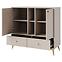 Kommode Tokyo 1  2F 2S Sandbeige 825z,3