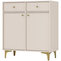 Kommode Tokyo 1  2F 2S Sandbeige 826z