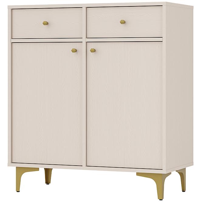 Kommode Tokyo 1  2F 2S Sandbeige 826z
