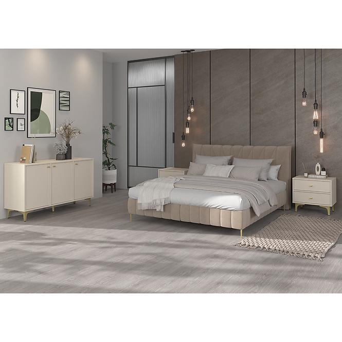 Kommode Tokyo 1  3F 3S Sandbeige 827z