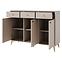 Kommode Tokyo 1  3F 3S Sandbeige 827z,3
