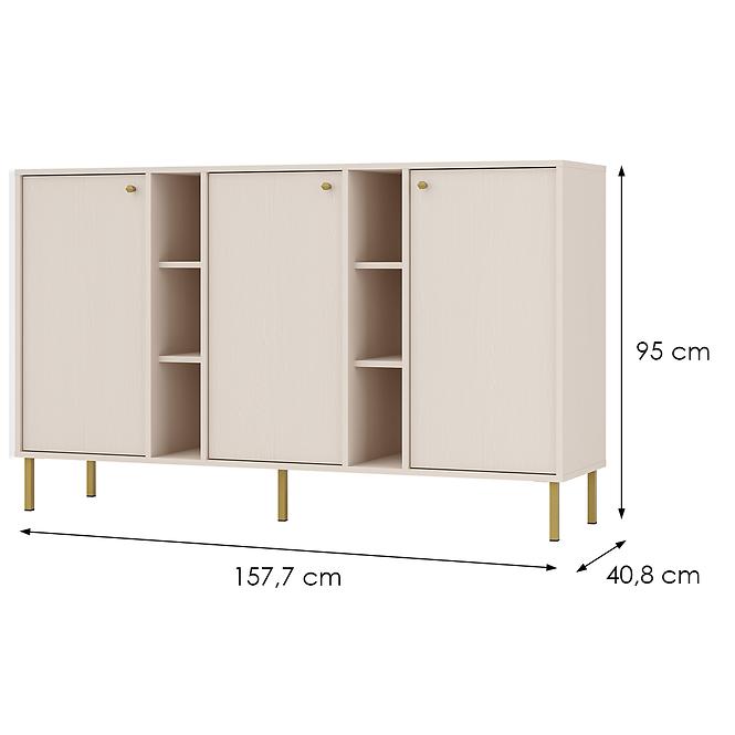 Kommode Tokyo 2  3D Sandbeige 823