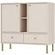 Kommode Tokyo 2  2F 2S Sandbeige 825