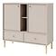 Kommode Tokyo 2  2F 2S Sandbeige 825,2