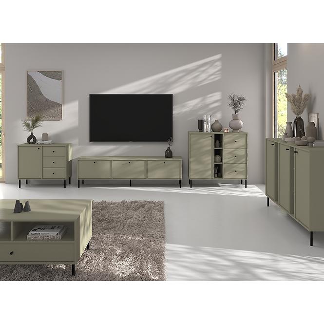 Kommode Tokyo 2  1F 3S Eukalyptus 814