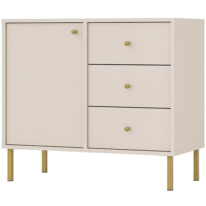 Kommode Tokyo 2  1F 3S Sandbeige 814