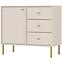 Kommode Tokyo 2  1F 3S Sandbeige 814