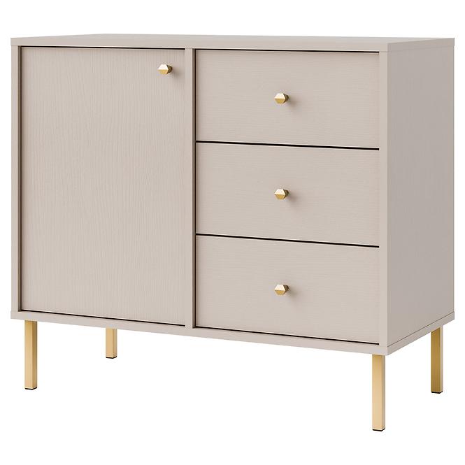 Kommode Tokyo 2  1F 3S Sandbeige 814