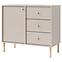 Kommode Tokyo 2  1F 3S Sandbeige 814,2